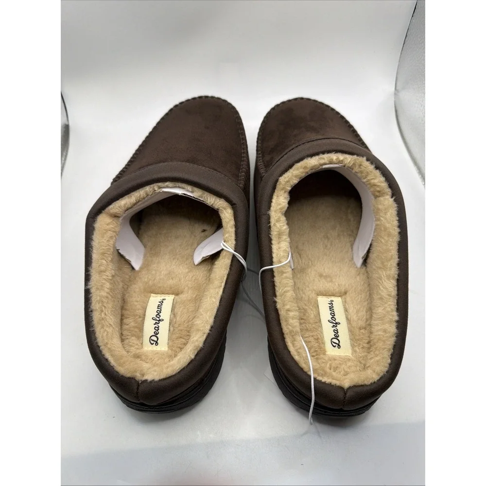 DEARFOAMS Total Comfort Men's Slippers Large US 11-12 UK 10-11 EU 44-45